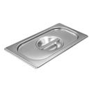 Ver imagem 2 de Tampa Cuba Gastronômica Gn 1/3 Inox Haut 32x17cm Aço Inox de Alta Qualidade para Buffet