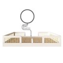 Ver imagem 6 de Cama Infantil Montessoriana Solteiro Duna Zoe Branco