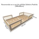 Ver imagem 3 de Cama Infantil Montessoriana Solteiro Duna Zoe Branco