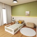 Ver imagem 4 de Cama Infantil Montessoriana Solteiro Duna Zoe Branco