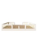 Ver mais imagens de Cama Infantil Montessoriana Solteiro Duna Zoe Branco
