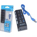 Ver imagem 1 de Hub Usb 3.0 4 Portas 5.0 Gbps Hi-speed com Switch On/off Led Indicador