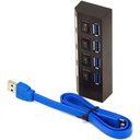 Ver imagem 4 de Hub Usb 3.0 4 Portas 5.0 Gbps Hi-speed com Switch On/off Led Indicador