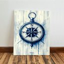 Ver imagem 7 de Kit 3 Quadro Decorativo Marítimo Veleiro Barco Ancora Farol Qualidade Premium Luxo 28x20cm