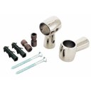 Ver imagem 3 de Barra Tubular Suspensa para Acessórios de Cozinha Acabamento Inox Jomer Modelo: 3011