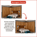 Ver imagem 4 de Guarda-Roupa Modulado de Casal Safira 002 em MDF com 12 Portas e 8 Gavetas Una Mobília