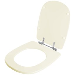 Assento Sanitário Poliester Sabatini Palha (Bege Claro) para vaso Icasa - 3 Assento Sanitário Poliester Sabatini Palha (Bege Claro) para vaso Icasa - 3