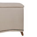 Ver imagem 4 de Calçadeira Sapateira Baú Holanda 1,40 Linho Capuccino - Star Confort