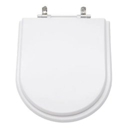 Assento Sanitário Poliéster Nexo Branco para Roca - 1