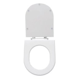 Assento Sanitário Poliéster Nexo Branco para Roca - 2