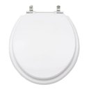 Ver imagem 1 de Assento Sanitário Poliéster Convencional Branco para Hervy