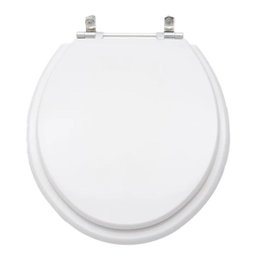 Assento Sanitário Poliéster Convencional Branco para Hervy - 1