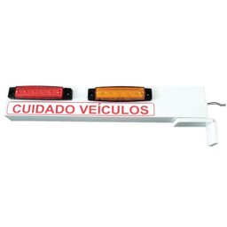 Sinaleira de Veiculos Garagem Bivolt com Led Som e Sensor - 1