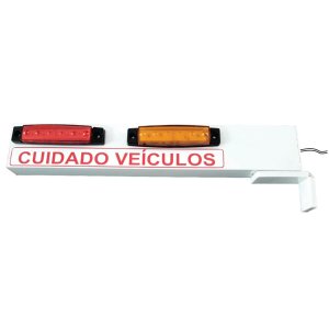 Sinaleira de Veiculos Garagem Bivolt com Led Som e Sensor