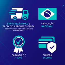 Sinaleira de Veiculos Garagem Bivolt com Led Som e Sensor - 4