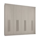 Ver imagem 3 de Guarda-Roupa Casal 8 Portas 4 Gavetas Búzios Poliman Móveis