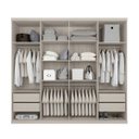 Ver imagem 2 de Guarda-Roupa Casal 8 Portas 4 Gavetas Búzios Poliman Móveis