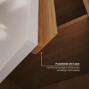 Ver mais imagens de Guarda-Roupa Planejado 2 Portas e Gaveteiro Arani CabeCasa MadeiraOriginals Marrom/Cinamomo/Off White