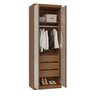 Guarda-Roupa Modulado 2 Portas e Gaveteiro Arani CabeCasa MadeiraOriginals - 5