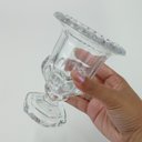 Ver imagem 4 de Vaso para Flores Decoração Sala Quarto Cristal Eco 15x12cm