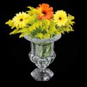 Ver mais imagens de Vaso para Flores Decoração Sala Quarto Cristal Eco 15x12cm