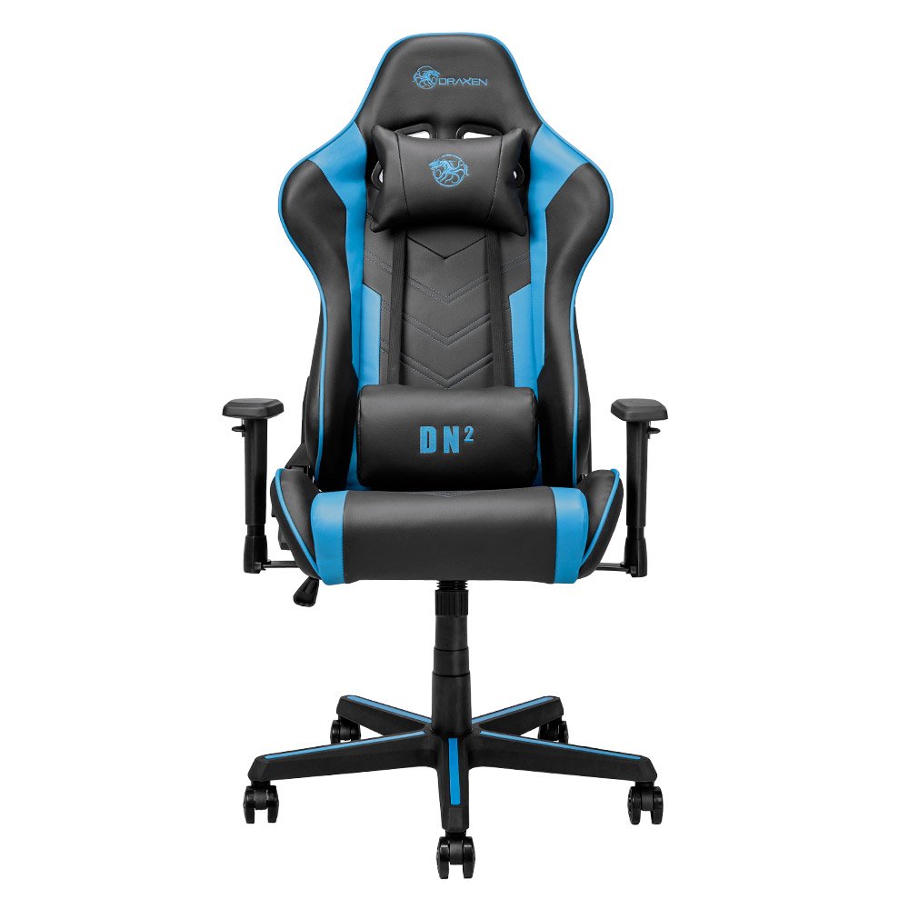 Cadeira Gamer Dn2 Preto/azul Celeste - Draxen - 1