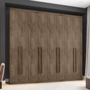 Ver imagem 1 de Guarda-Roupa Casal 8 Portas 4 Gavetas Búzios Poliman Móveis
