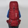 Mochila Cargueira Curtlo Mountaineer 50 + 10 LF HS Impermeável - Vermelho escuro - 5