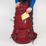 Mochila Cargueira Curtlo Mountaineer 50 + 10 LF HS Impermeável - Vermelho escuro - 8