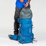 Mochila Cargueira Curtlo Mountaineer 50 + 10 HS Impermeável - Azul - 7