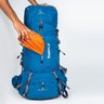 Mochila Cargueira Curtlo Mountaineer 50 + 10 HS Impermeável - Azul - 9