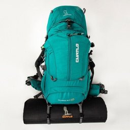 Mochila Cargueira Mountaineer Curtlo 40+5 Litros LF Impermeável Verde - Verde - 5