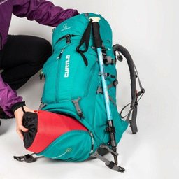 Mochila Cargueira Mountaineer Curtlo 40+5 Litros LF Impermeável Verde - Verde - 8