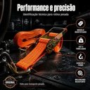 Ver imagem 4 de Cinta de Amarracao com Catraca 021111185005 5000kg Náilon 9m Largura 5cm Laranja Itacorda