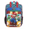 Mochila Escolar Infantil Nintendo Mario Bros Max Super Dmw Cor:Azul - 1