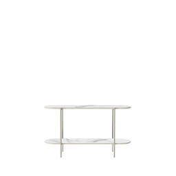 Aparador Hayden 135 cm - Off White Fosco c/ Mármore - 4