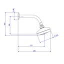 Ver imagem 2 de Chuveiro Acqua Plus Curvo 1990 C Std Cromado - Deca Deca Metais