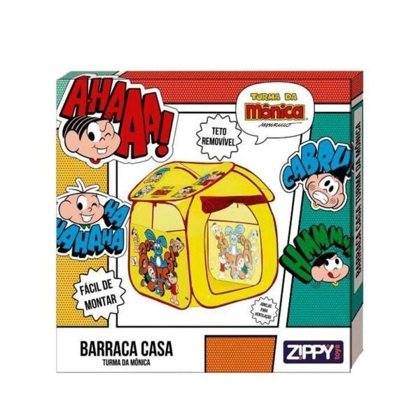 Barraca Infantil Portátil Casa Turma da Monica Zippy Toys - 2