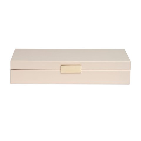 Caixa Decorativa em Mdf com Revestimento em Pu Rosa Nude 30cm 21085 Mart