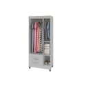 Ver imagem 3 de Guarda-Roupa Infantil 3 Portas 2 Gavetas Encanto Poliman Móveis