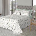 Ver imagem 4 de Jogo de Cama Casal 180 Fios Fiori - Amélia (7815)