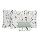 Ver imagem 1 de Jogo de Cama Casal 180 Fios Fiori - Amélia (7815)