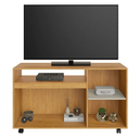Ver imagem 2 de Rack Seleto para Tv até 49" Jcm Movelaria - Cinamomo/off