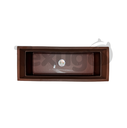 Ver imagem 4 de Vaso Floreira Jardineira Flat Polietileno 77x29x29cm Japi - Aço Corten