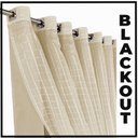 Ver imagem 4 de cortina blackout Fiori para quarto e sala 5,50 x 2,60 palha
