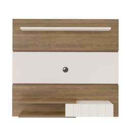 Painel Monza Para Tv Até 50 Polegada Pinho Com Off White - 4