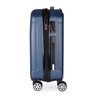 Mala de Bordo Viagem ABS SWISSTOP - LOCALIZADOR BLUETOOTH, Rodas Duplas 360º, Cadeado TSA Azul - 6