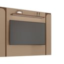 Ver imagem 7 de Rack com Painel para TV até 75 Polgadas com LED Pés Madeira Maciça Guarapari Espresso Moveis