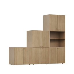Estante Modular 3 Módulos 10 Portas 2 Kit Prateleira Frame CabeCasa MadeiraMadeira - 12