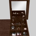 Ver imagem 6 de Comoda 5 gavetas 1 porta 1 colméia porta objetos 100% mdf OffWhite/Teka Teka